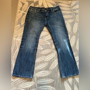 Rock and Roll Cowboy Dark Blue Bootcut Denim Jeans 40